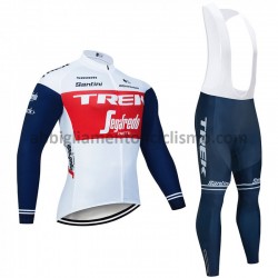 Completo Maglie e Calzamaglia con bretelle 2020 Trek-Segafredo M001