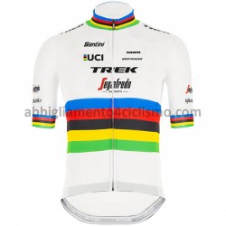 Completo Maglie e Salopette 2020 Trek-Segafredo UCI World Champion M001