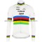 Maglia Ciclismo Maniche Lunghe 2020 Trek-Segafredo UCI World Champion M001