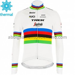 Maglia Invernale Ciclismo 2020 Trek-Segafredo UCI World Champion M001 Maglia Invernale Ciclismo 2020 Trek-Segafredo UCI World Champion M001