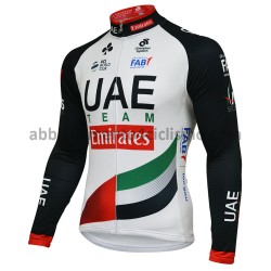 Maglia Ciclismo Maniche Lunghe 2018 Team UAE M001