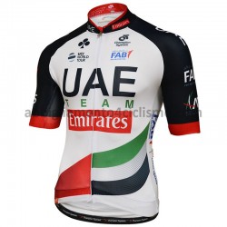 Maglia Ciclismo Maniche Corte 2018 Team UAE M001