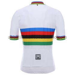 Maglia Ciclismo Maniche Corte 2018 UCI World Champion M001