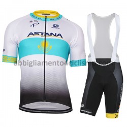 Donna Completo Maglie e Salopette 2017 Astana Pro Team M002