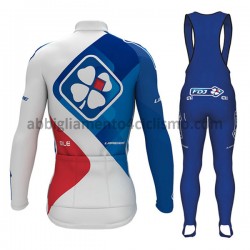 Donna Completo Maglie e Calzamaglia con bretelle 2017 FDJ M001