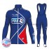 Donna Invernale Completo Maglie e Calzamaglia con bretelle 2017 FDJ M002