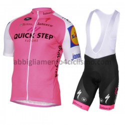 Donna Completo Maglie e Salopette 2017 Quick-Step Floors M004