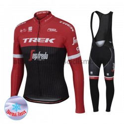 Donna Invernale Completo Maglie e Calzamaglia con bretelle 2017 Trek-Segafredo M001