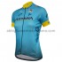 Donna Maglia Ciclismo Maniche Corte 2018 Astana Pro Team M001