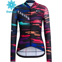 Donna Maglia Invernale Ciclismo 2018 Canyon–SRAM M001