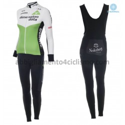 Donna Invernale Completo Maglie e Calzamaglia con bretelle 2018 Dimension Data M001