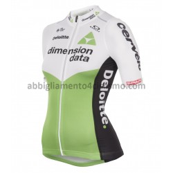 Donna Maglia Ciclismo Maniche Corte 2018 Dimension Data M001