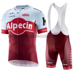 Donna Completo Maglie e Salopette 2018 Team Katusha Alpecin M001