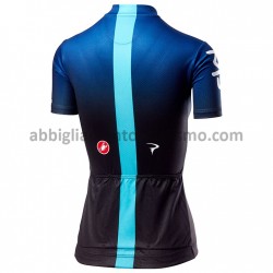 Donna Maglia Ciclismo Maniche Corte 2019 Team Sky M001
