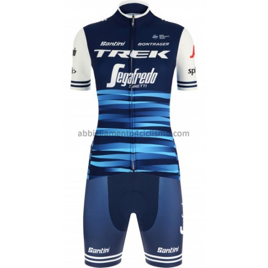 Donna Completo Maglie e Pantaloncini 2019Trek-Segafredo M003