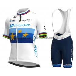 Donna Completo Maglie e Salopette 2021 Movistar Team M003