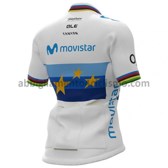 Donna Completo Maglie e Salopette 2021 Movistar Team M003