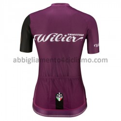 Donna Maglia Ciclismo Maniche Corte 2021 Wilier Club M001