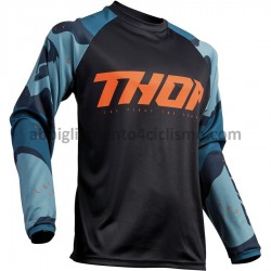 Maglia MTB Manica Lunga 2020 Thor Sector Camo M001
