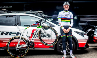 Il ciclista danese Mads Pedersen Il ciclista danese Mads Pedersen